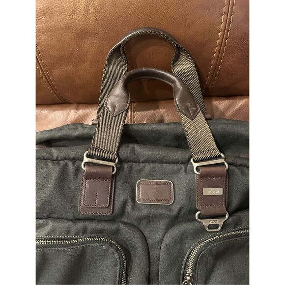 TUMI ALPHA BRAVO 22340ATH2 2way Duffel bag Boston bag shoulder bag Gray men - Picture 2 of 8